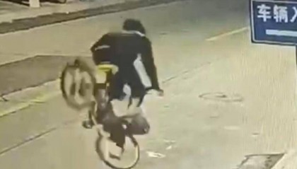 小伙骑车上班与猫咪相撞后摔伤,“肇事猫”逃逸,该谁担责?